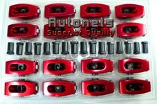 Chevy Bbc Big Block Aluminum Roller Rocker Arm 1.72 716 Street Hot Rat Rod Red