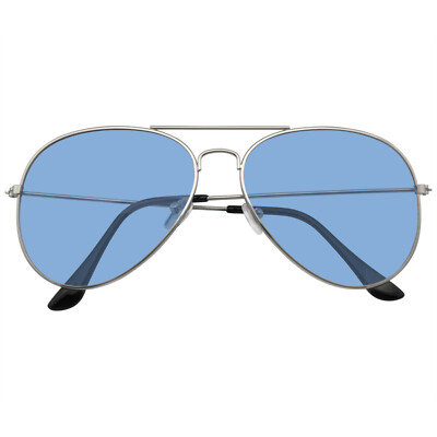 Light Blue Tint Retro Tinted Sunglasses Lenses Blue Tinted Circle