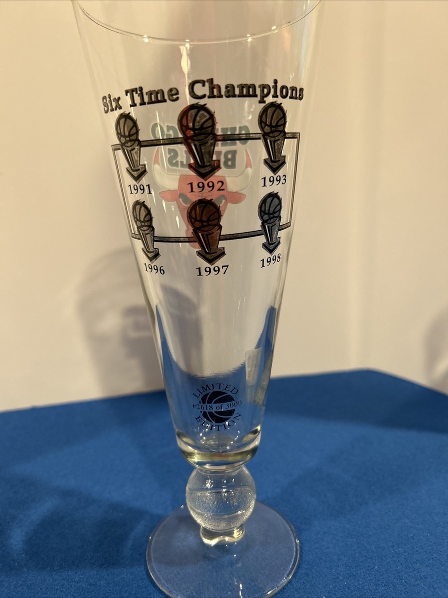 果樹 Bulls CHICAGO BULLS SIX TIME CHAMPIONS STEIN LIMITED EDITION Numbered