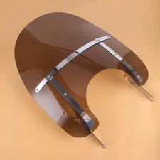 28'' Smoke Detachable Windshield Bracket For Harley Touring Road King FLHRS 94+