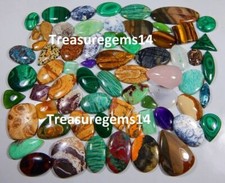 5000Crt WHOLESALE LOT NATURAL ALL KIND SEMI PRECIOUS LOOSE GEMSTONE MIX CABOCHON