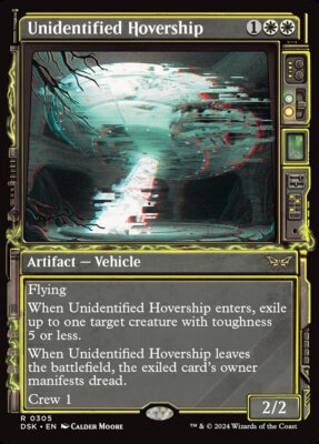 MTG Unidentified Hovership (305/469) Duskmourn House of Horror LP