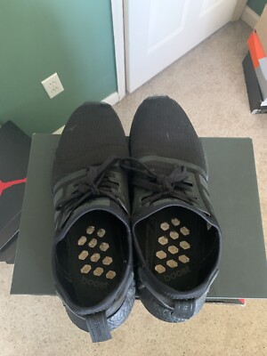 Size 13 - adidas NMD R1 Triple Black - FV9015 | eBay
