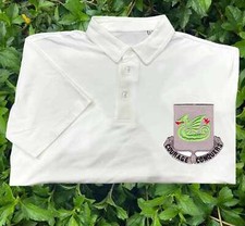 37th armored regiment embroidered patch polo shirt