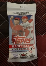 2022 Topps Baseball MLB Series 1 Fat VALUE Pack 36 Cards - Factory Sealed