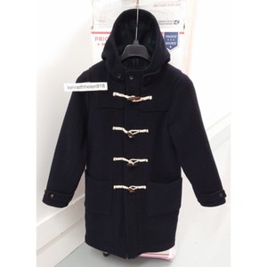 navy toggle coat