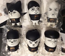 BTS Official Hip Hop Monster Figures 16cm Lot 6 Member Kpop Jimin Jungkook V Jin