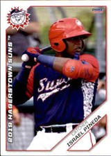 2019 Hagerstown Suns Choice #22 Israel Pineda Maracay Venezuela VZ Baseball Card