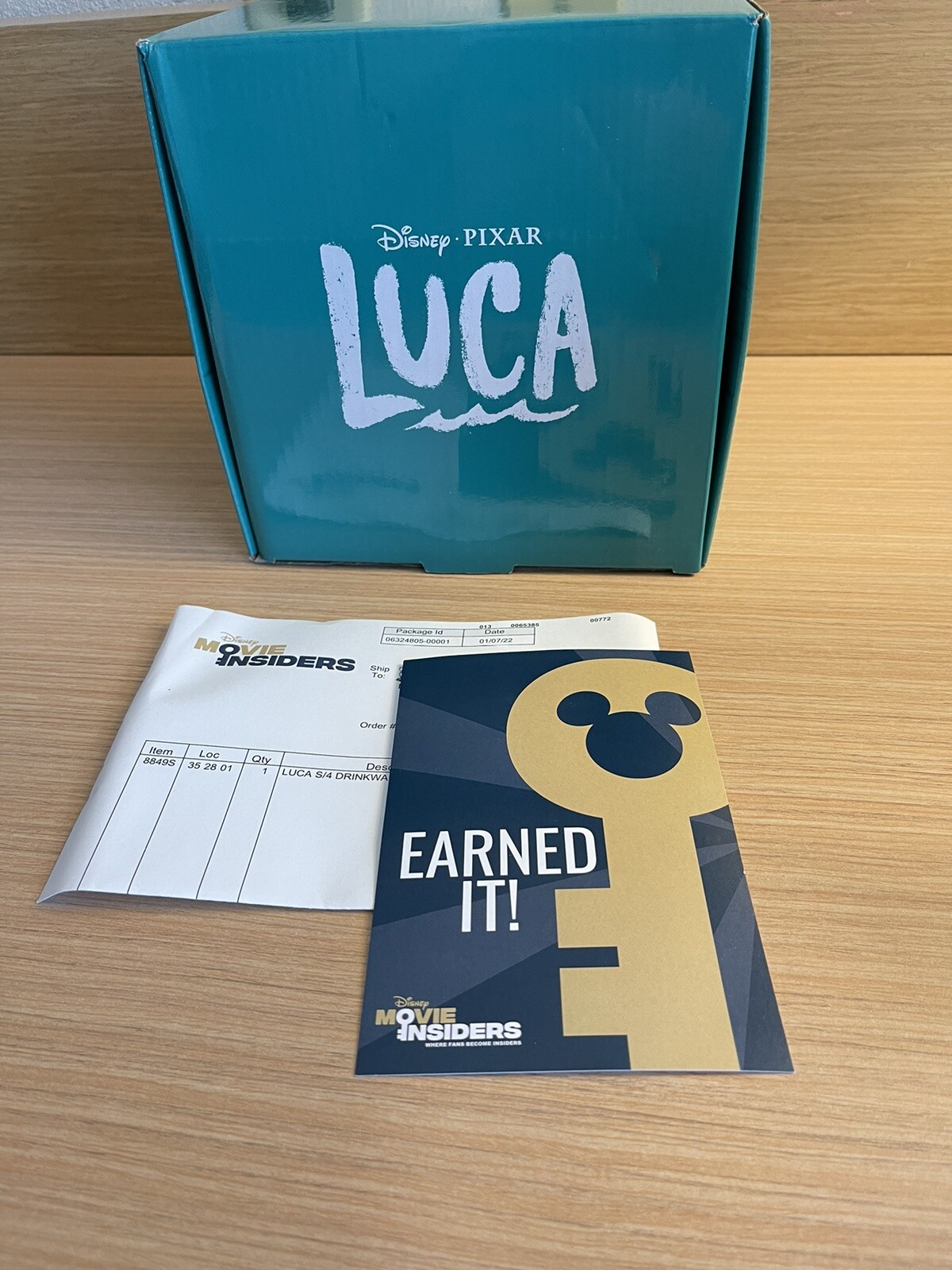 Set of 4 Disney Pixar Luca Frosted Drinking 16oz Pint Glasses Brand