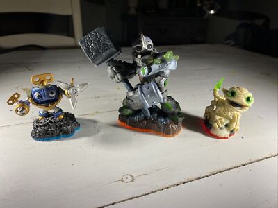 Skylanders Crusher, Wind Up, Funny Bone Figures