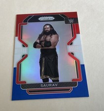 Saurav 2022 WWE Panini Red/White/Blue Prizm Insert #103 NR MT NXT 2.0