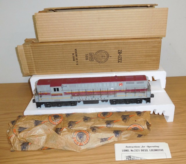 lionel lackawanna 2321 value