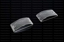 US spec clear turn indicator light lens set for Porsche 924 / 944 1976-1989