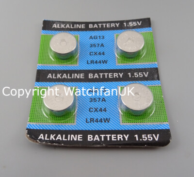 AG13 LR44W CX44 Alkaline Battery x 4 Used In Digital Calipers | eBay