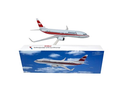 Flight Miniatures American/TWA 737-800 1:200 Scale Heritage Livery