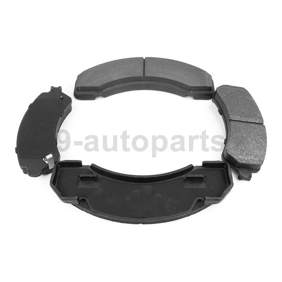 Rotores de disco delanteros + pastillas de freno para 1996 1997 1998 1999 2000 GMC C3500HD Foto 2 de 4