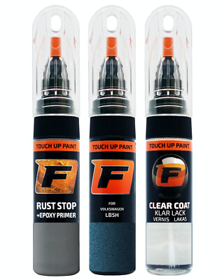 für VOLKSWAGEN LB5H HUDSON BAY BLUE LACKSTIFT Reparatur Set Autolack Kratzer