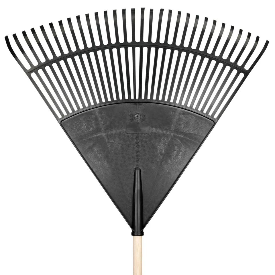 FLORA Landschaftsbesen 75cm, Laubbesen, Gartenrechen, Laubrechen, Laubharke - Bild 2 von 3