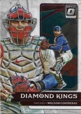 WILSON CONTRERAS - 2022 Donruss OPTIC Diamond Kings #24 ~ Chicago Cubs