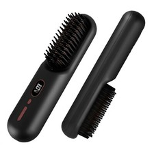 Cordless Hair Straightener Brush Hair Straightening Comb Styling Tools Travel