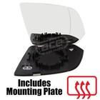 Mercedes V Class W447 2015-2023 Wing Mirror Glass Heated Aspherical Drivers Side
