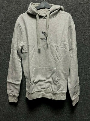 Hype Over The Head Hoodie Grau Small TD022 LL 11