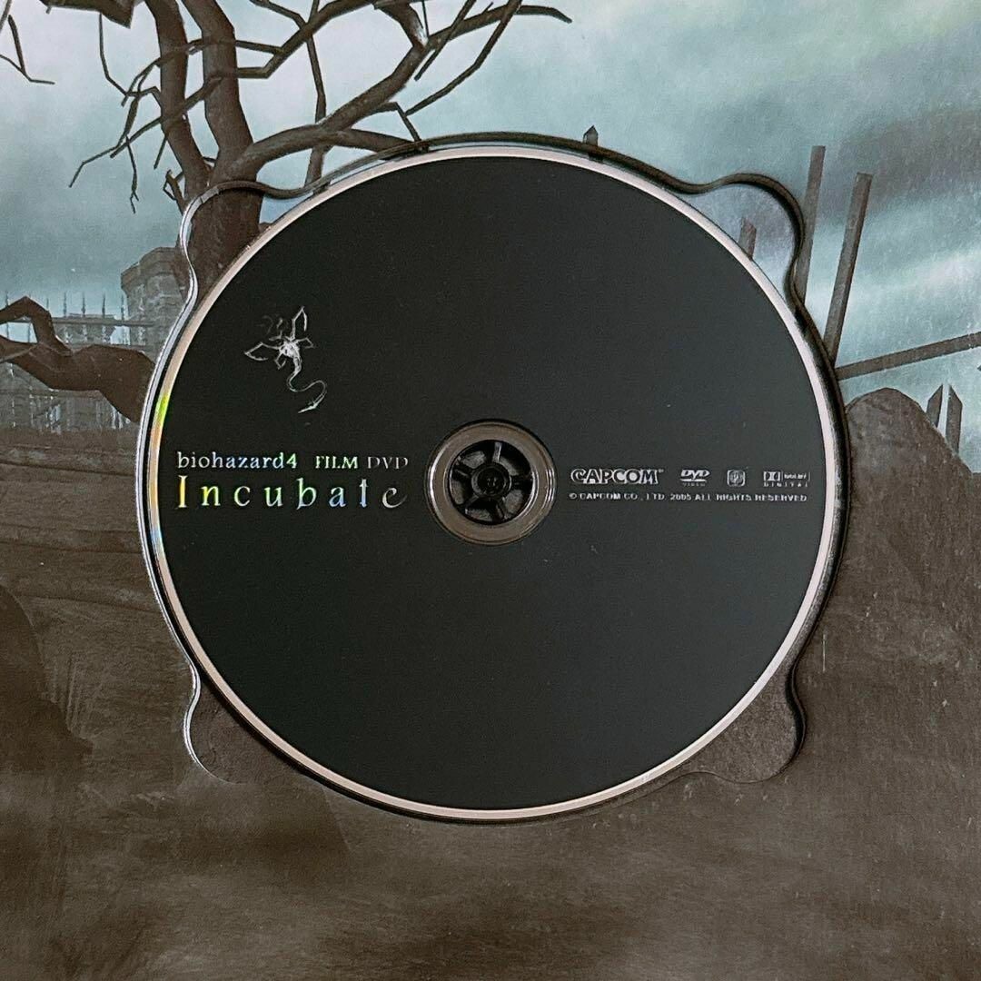 バイオハザード4　インキュべート　DVDブック BIOHAZARD 4 Film DVD Book INCUBATE/The Catalysis 2 DVD Art