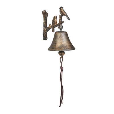 Türglocke  Wandglocke Gartenglocke Vintage-Glocke wetterfest bronze retro
