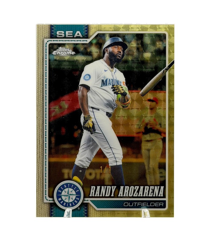 RANDY AROZARENA 2026 Topps Chrome SuperFractor 1/1 Mariners #146 RARE SP MINT