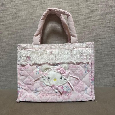 Charmmy Kitty White Frill Design Series 2Way Tote Bag  2IN1 Handbag/Shoulder