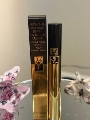 YSL Mascara Volume Effet Faux Cils Radical | Black Over Black | NIB-Value: $44+