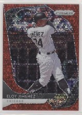 2020 Panini Prizm Tier II Quick Pitch Red Donut Circle 50/99 Eloy Jimenez 1i8