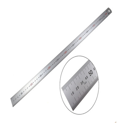 Shinwa H101-E 600 Mm Rigid Zero Glare Metric Machinist Ruler/Rule Scale .5 Mm