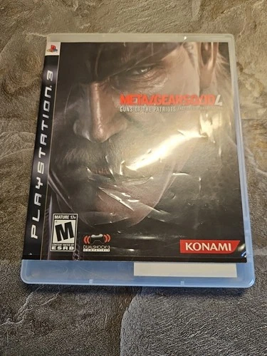 Metal Gear Solid 4 Guns of the Patriots PS3 VG No Manual ♤