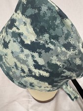 Men/Women Surgical Scrub Cap Lined Camo Camouflage Green  s 100 Cotton
