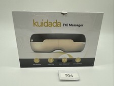 Kuidada Eye Massager Heat and Vibration Compression Rechargeable Blu- Box Damage