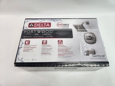 Delta Portwood 1 Handle Tub  Shower Faucet Kit Brushed Nickel 144770-SP
