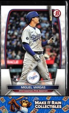 Miguel Vargas 2023 Bowman #88 Los Angeles Dodgers Rookie RC