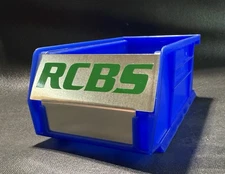 Bin Dam (2 Pack) Bin Stopper Bin Gate RCBS Finished Bullet Bin (Green or Black)