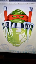 NINJA TURTLES- ADJUST-BACK SHELL W/ WEAPONS MASK-NEW-RAPHAEL-SET-COSTUME-PLAY