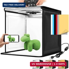 Photo Light Box, 12/16/20/24/32 Inch Photography Light Box with CRI 95 120 Light