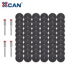 60Pcs Mini Cut Off Wheel Resin Cutting Disc Set for Dremel Rotary Tool Mandrel