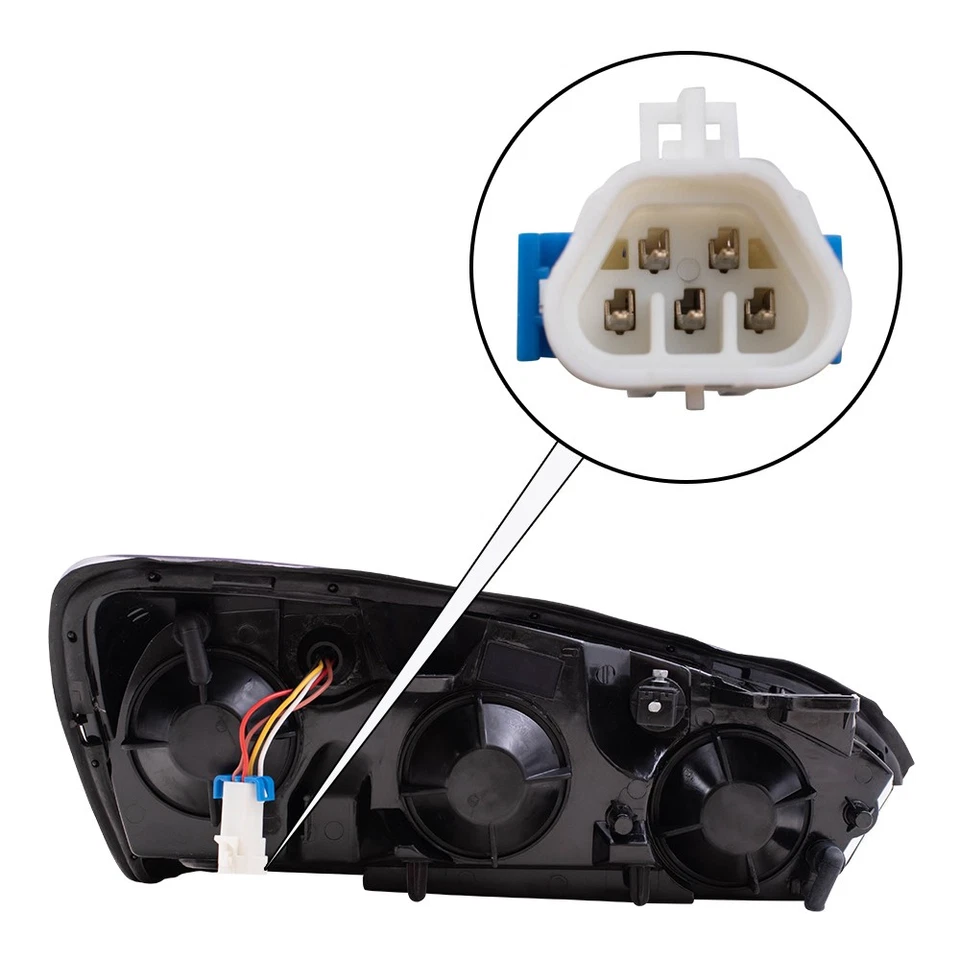 Juego de faros para Malibu 2004-2008 15851372 GM2503235 Foto 4 de 4