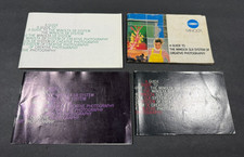 Minolta Guide to SLR System Brochures....4 Items