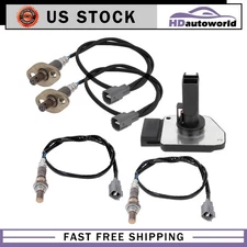 ✅For 00-04 Toyota Tundra 4.7L 4pcs Oxygen o2 02 Sensor + Mass Airflow MAF Sensor