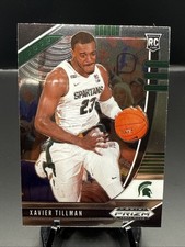 2020-21 Panini Prizm Draft Picks Xavier Tillman #62 7l6
