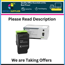 Lexmark 24B6519 Black High Yield Toner Cartridge, Prints Up to 16,000 Pages