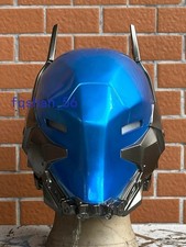 LED Eyes Red Hood Arkham Knight Batman Jason Helmet FRP Cosplay Mask Halloween