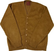 Vintage 1960s Sears Mohair Cardigan Sweater Mens Size M Very Rare Item