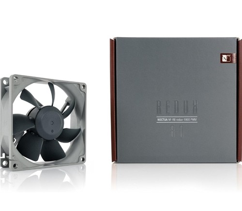 Noctua NF-R8 redux-1800 PWM, High Performance Cooling Fan, 4-Pin, 1800 RPM Grey) - Afbeelding 3 van 5